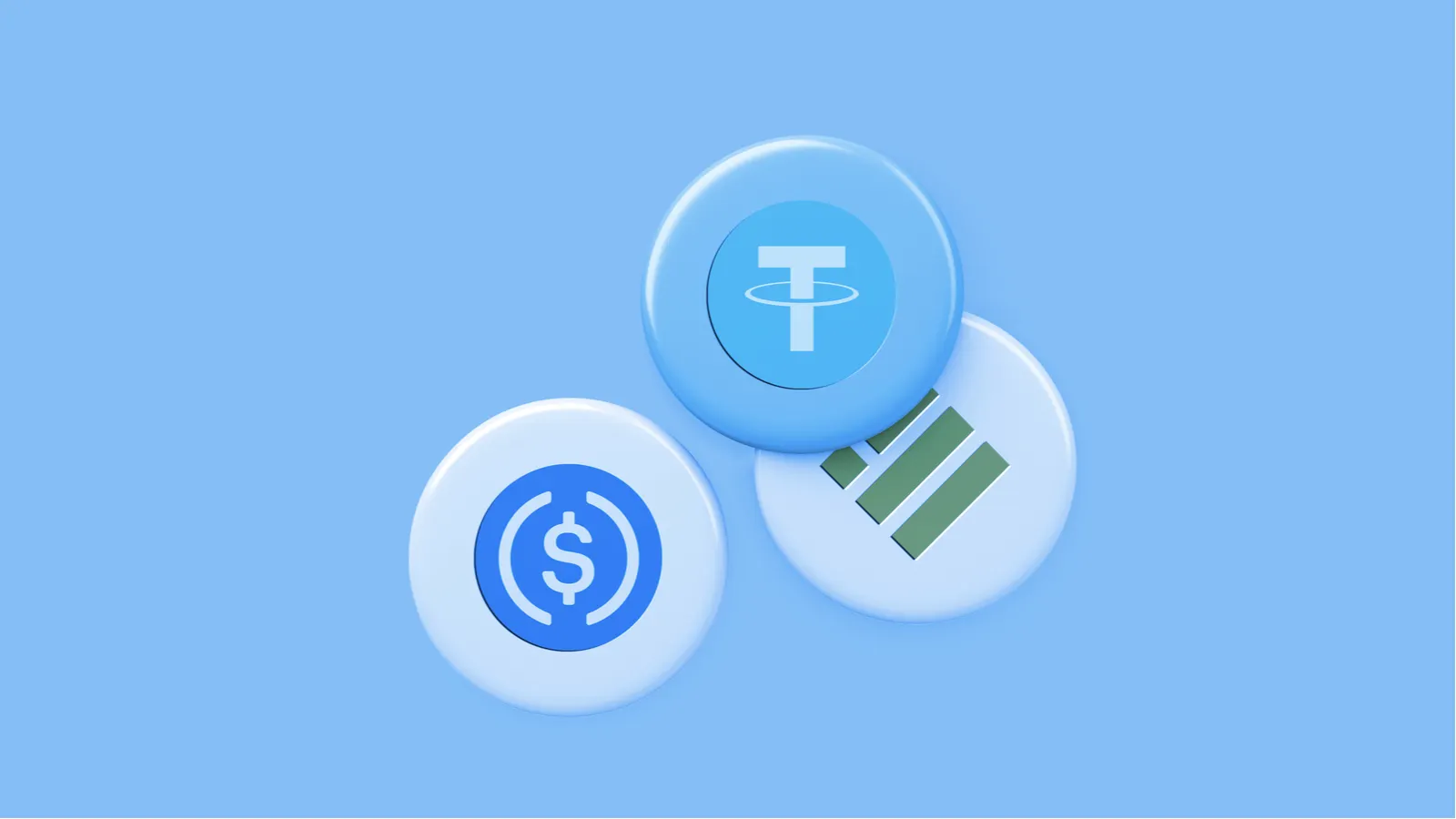 Tether, USDC y Binance ofrecen stablecoins para la industria de las criptomonedas. Imagen: Shutterstock