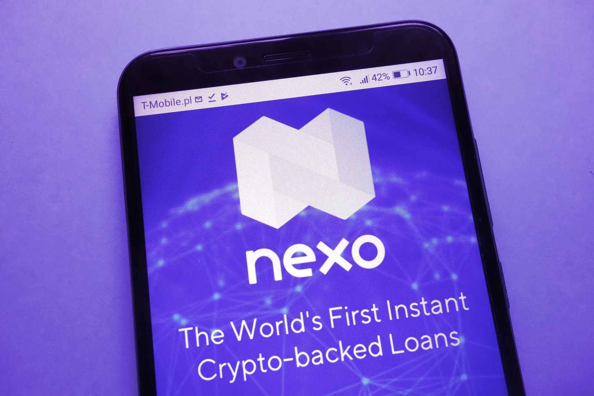 Nexo is a cryptocurrency lending platform. Image: Shutterstock.