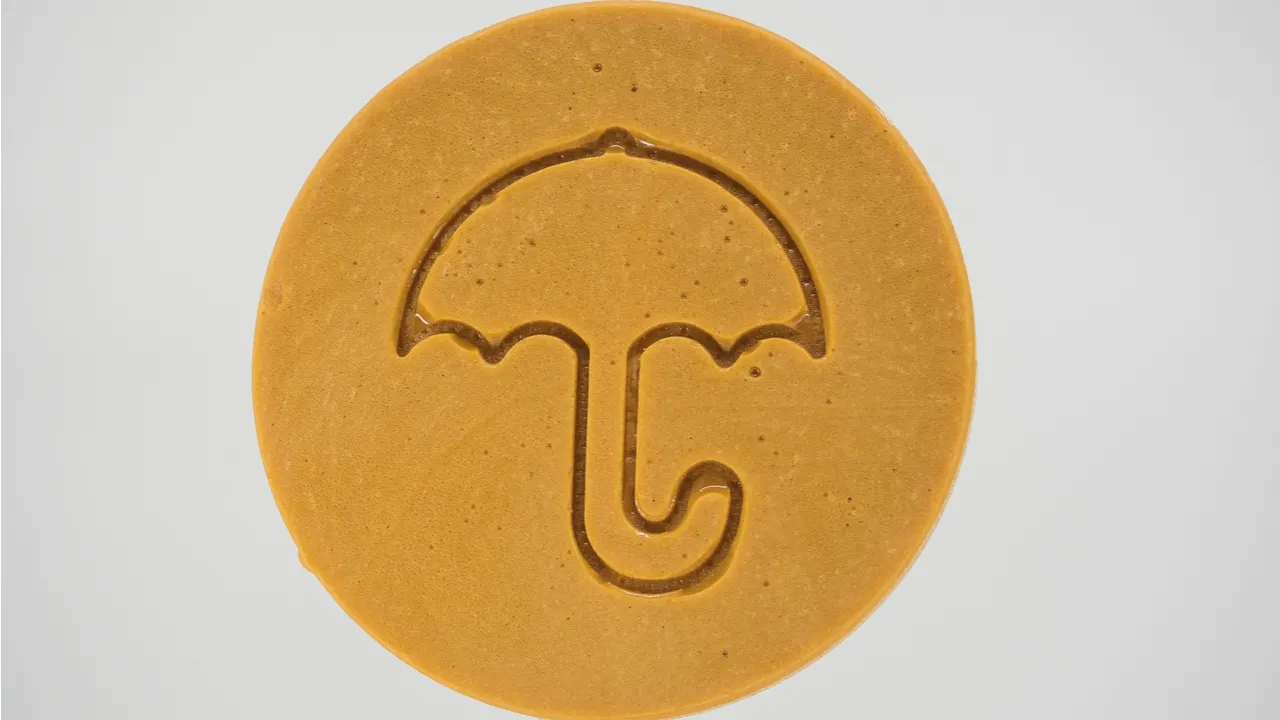 Umbrella cookie from Squid Game