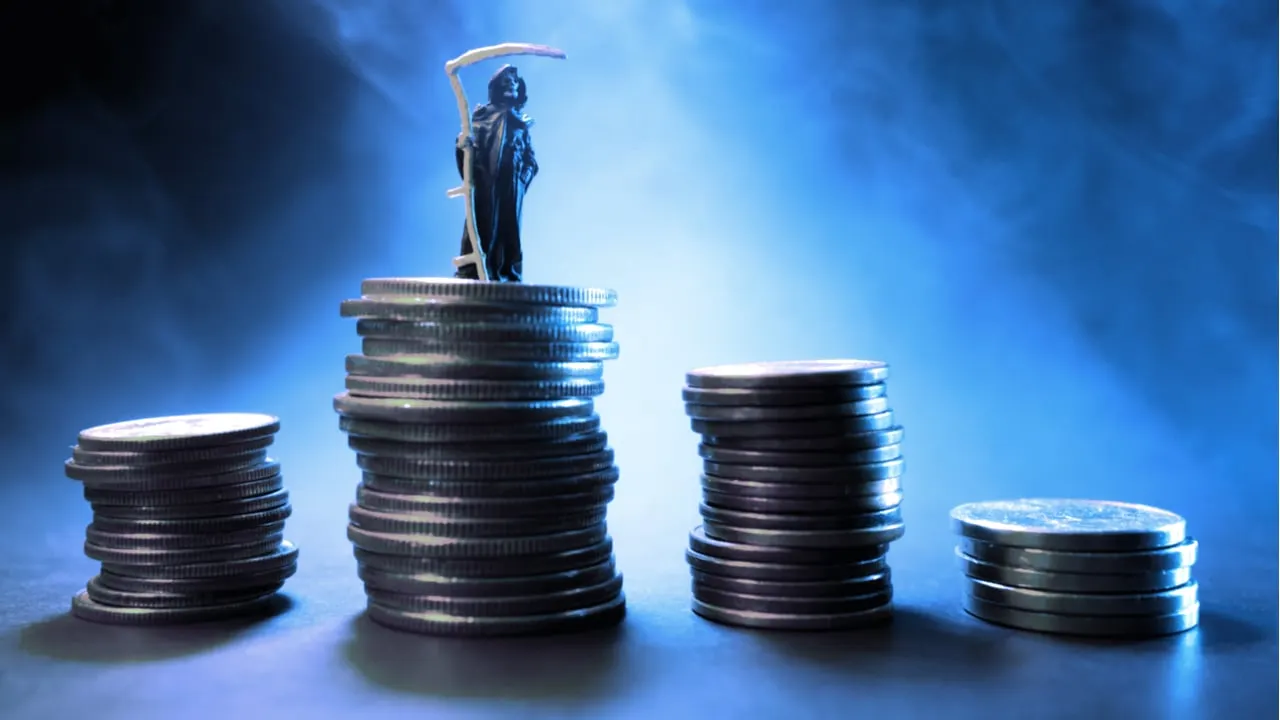 The financial outlook is Grim. Image: Shutterstock