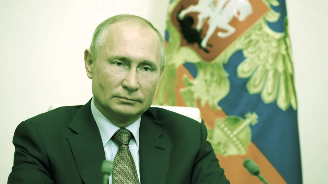 President of Russia Vladimir Putin. Image: Shutterstock