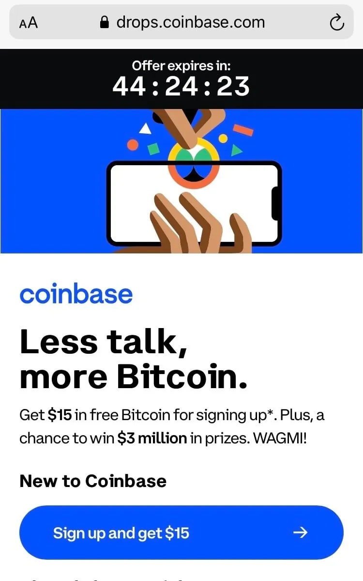 coinbase sb ad