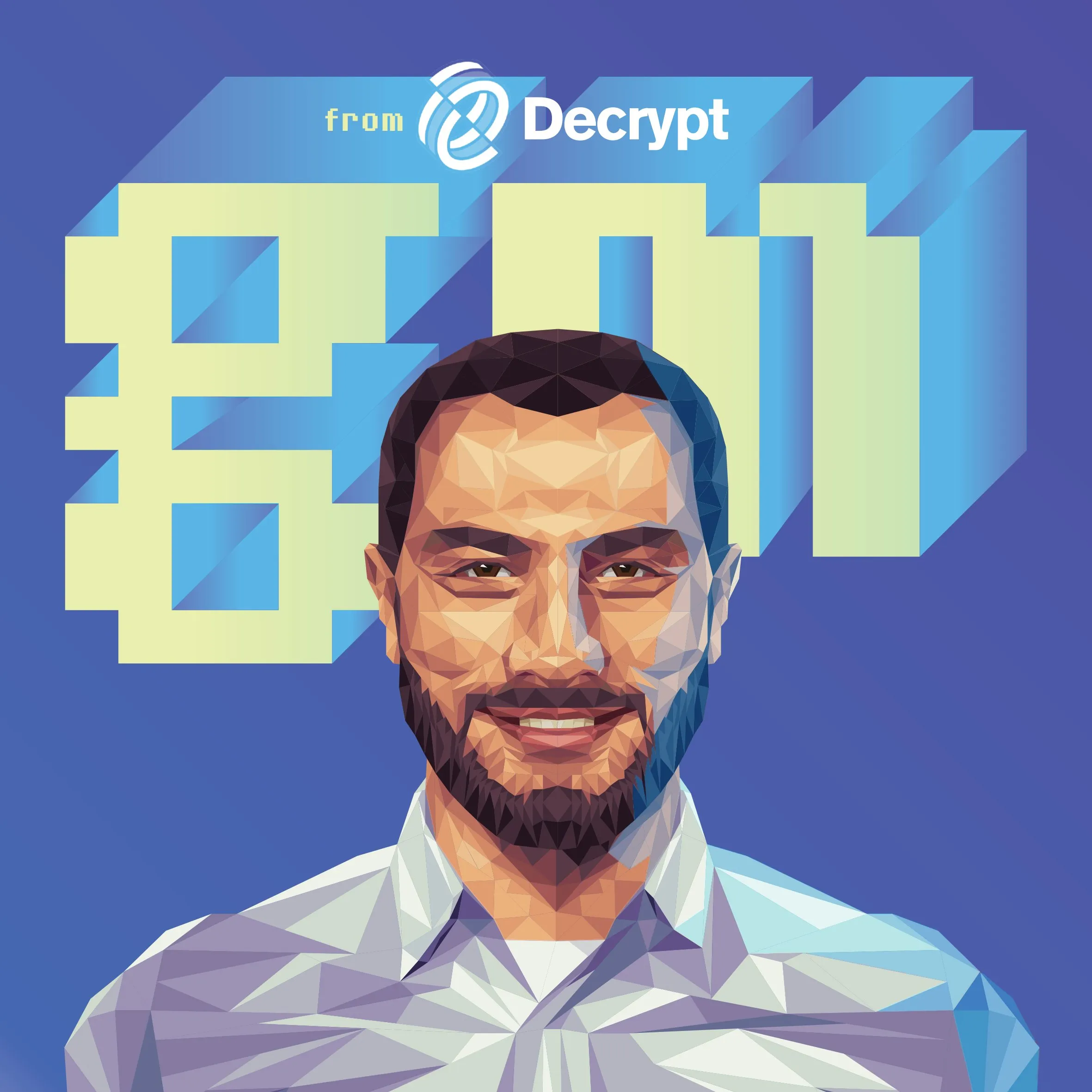 gm de Decrypt, Episodio 4: Muneeb Ali. (Ilustración de Grant Kempster)