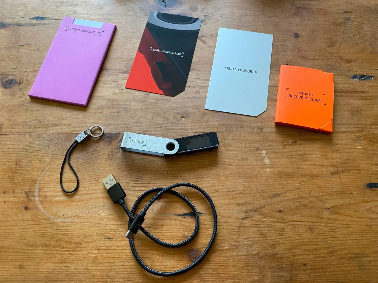 How to set up a Ledger Nano S Plus 