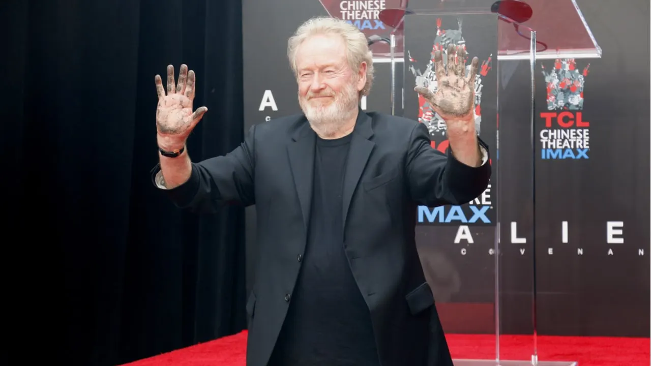 Ridley Scott. Image: Shutterstock