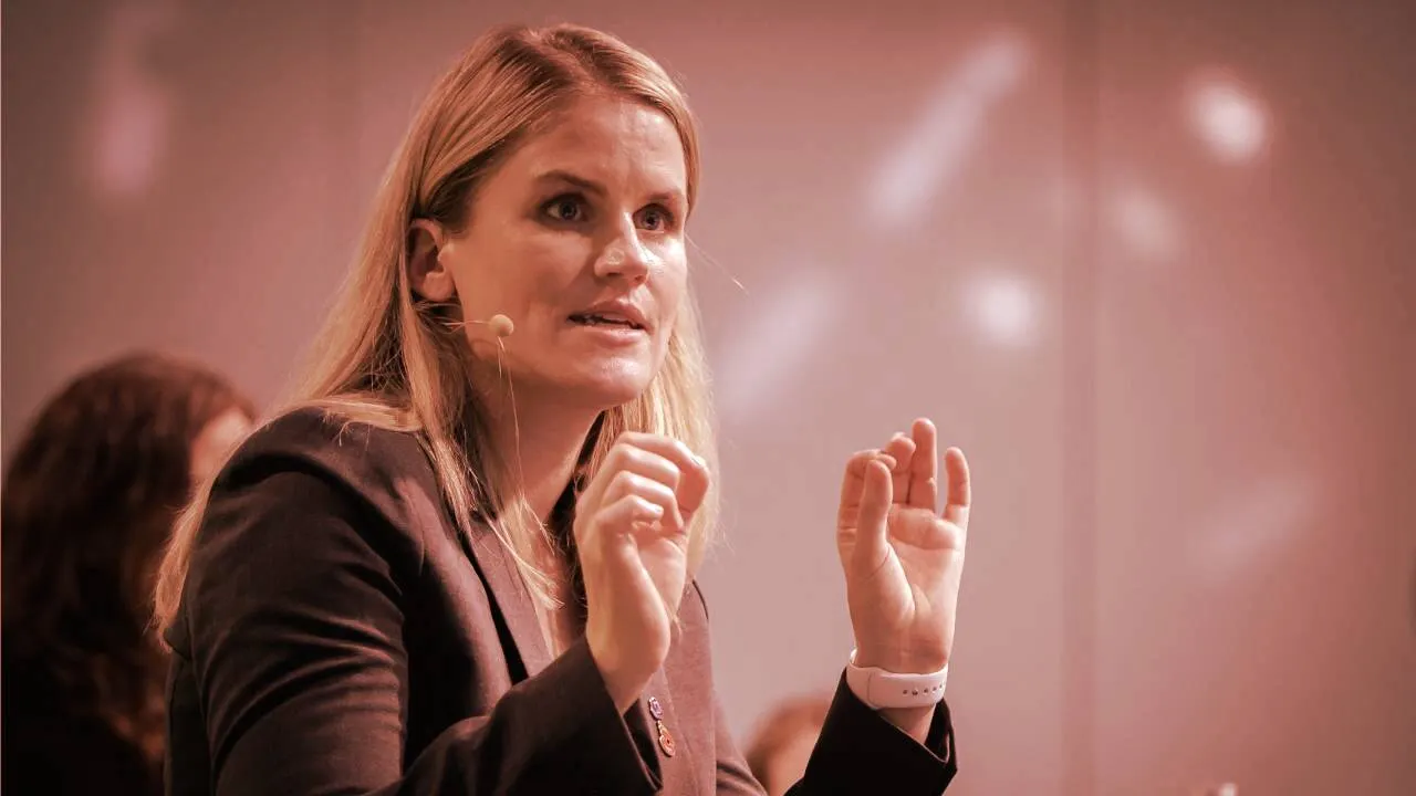 Frances Haugen. Imagen: Heinrich-Böll-Stiftung