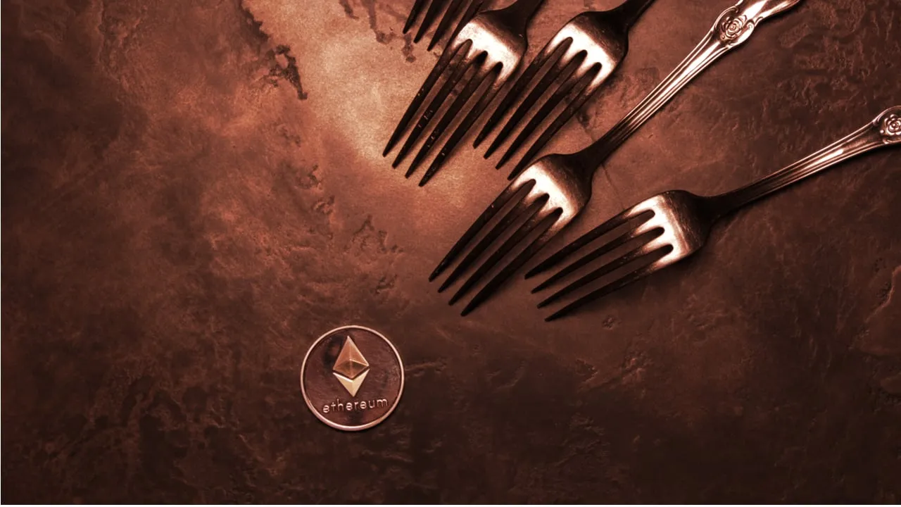 Ethereum keeps fork at bay. Image: Shutterstock