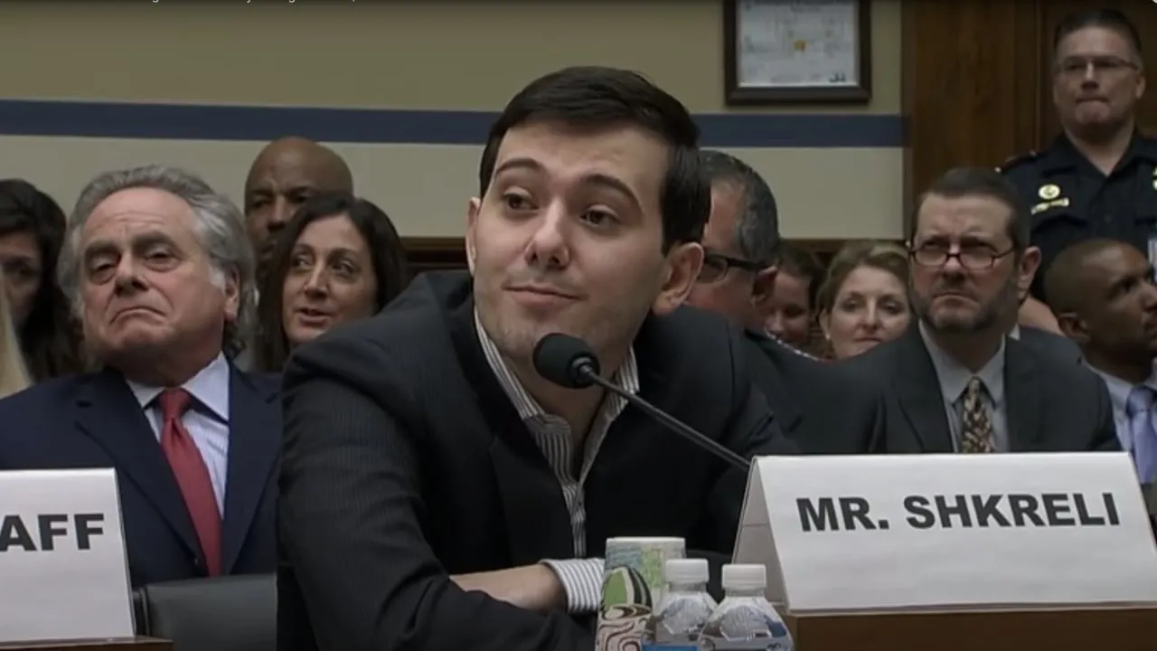 Martin Shkreli en 2016. Imagen: NBC News/YouTube