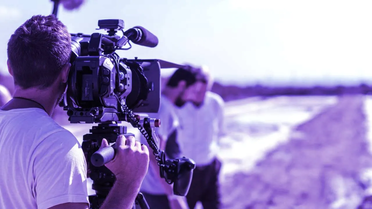 A film crew at work. Image: Shutterstock