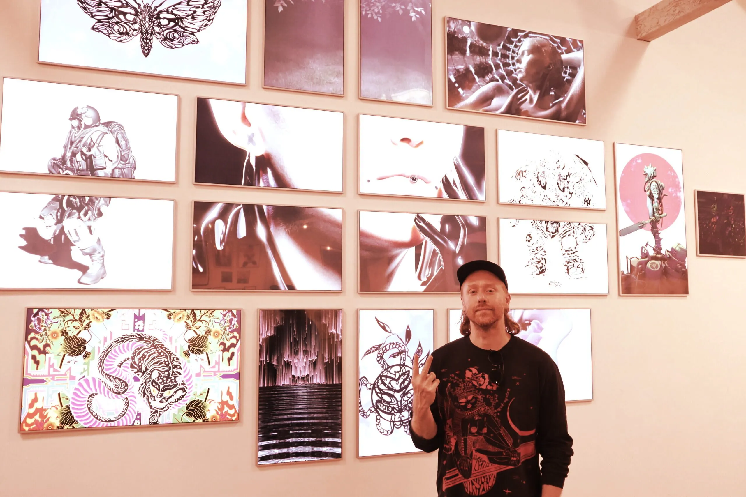 Image: Zipco with 12 NFT artworks in Superchief’s 10th anniversary show on June 11.