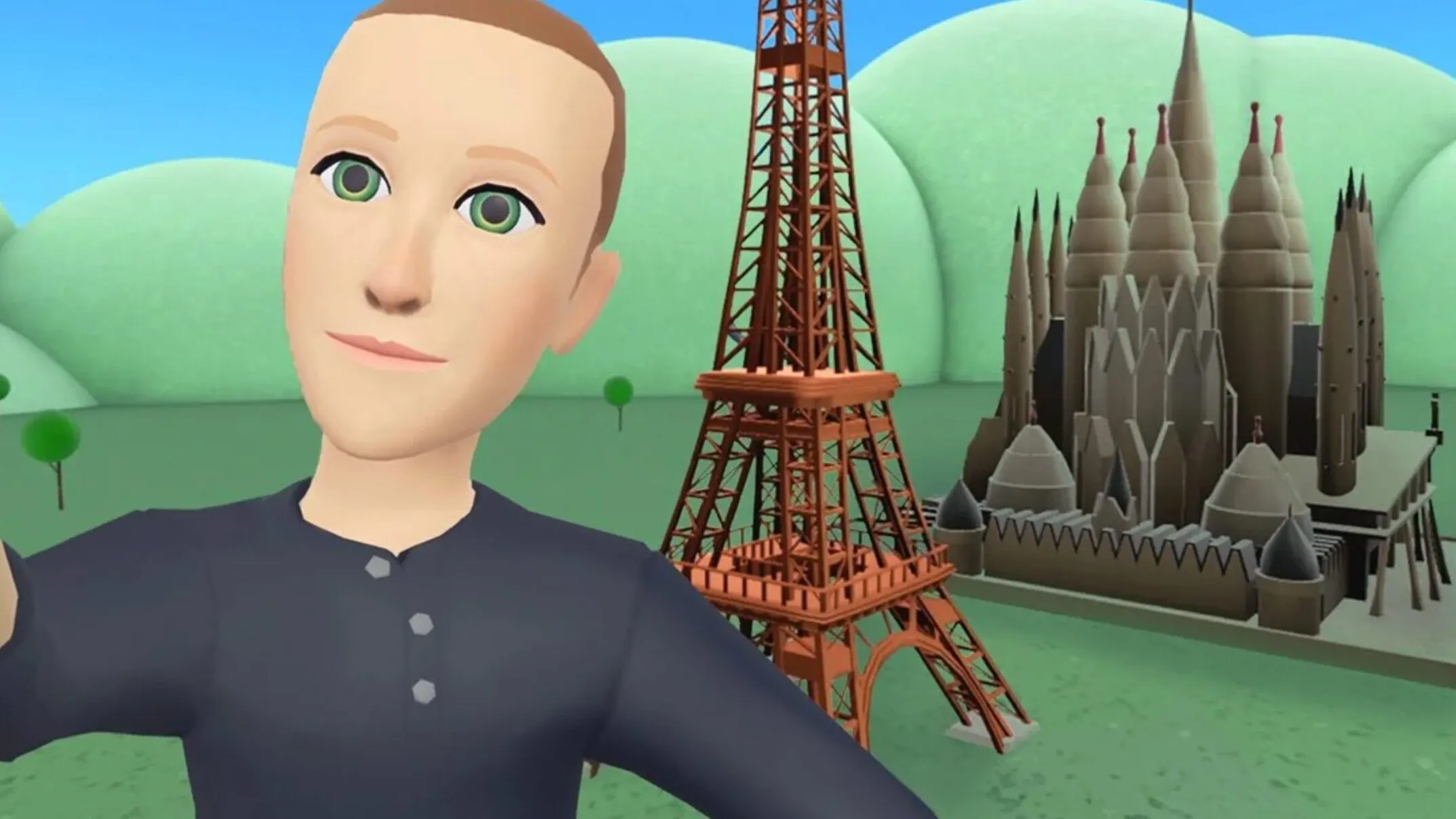 Mark Zuckerberg's metaverse avatar. Image: Meta