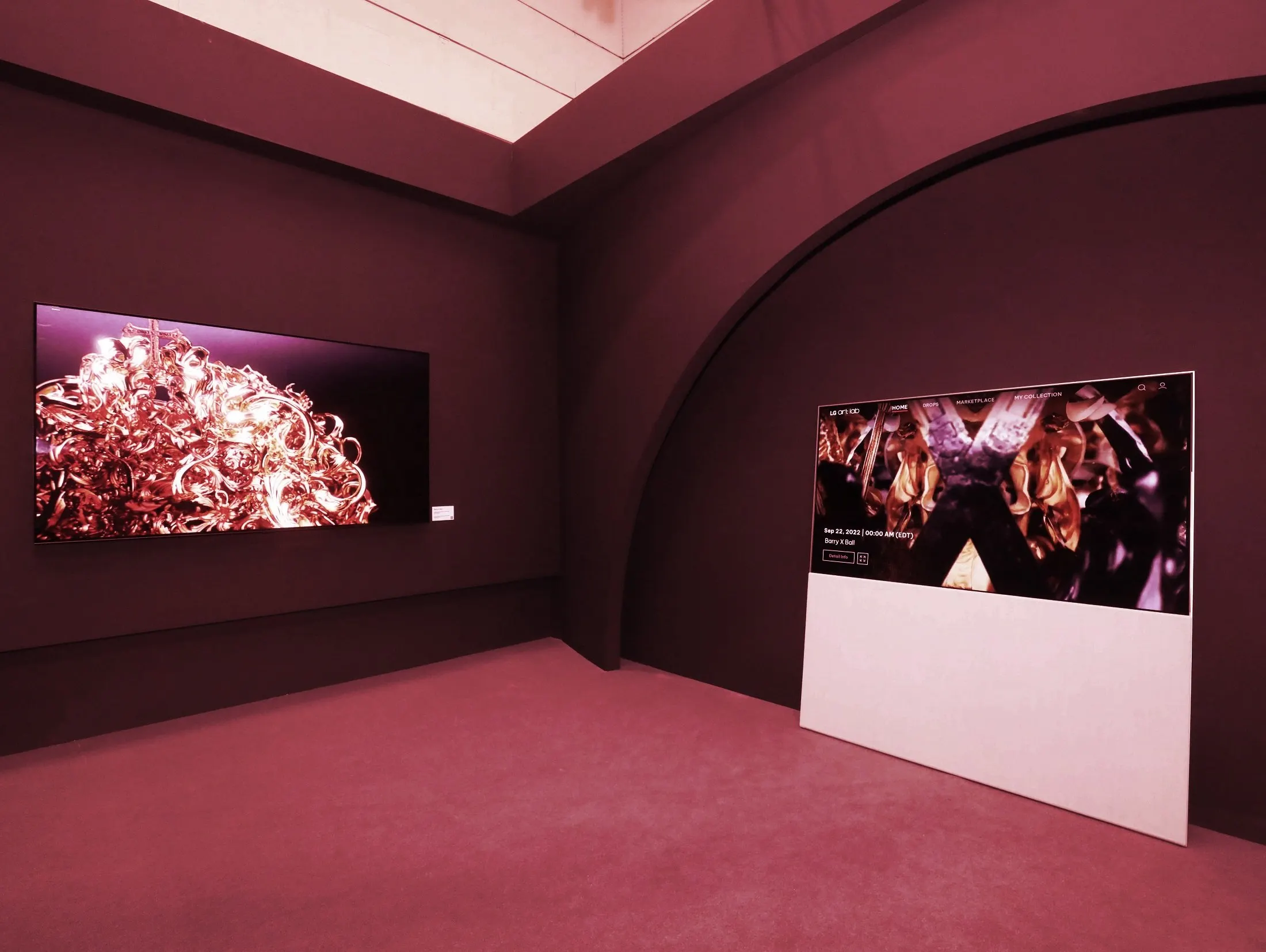 LG Electronics enters the NFT space. Image: LG Electronics.