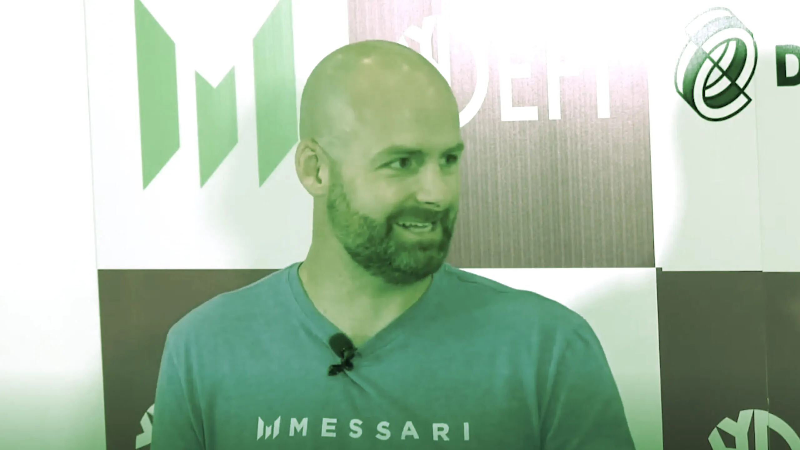 Ryan Selkis at the Mainnet conference. Image.