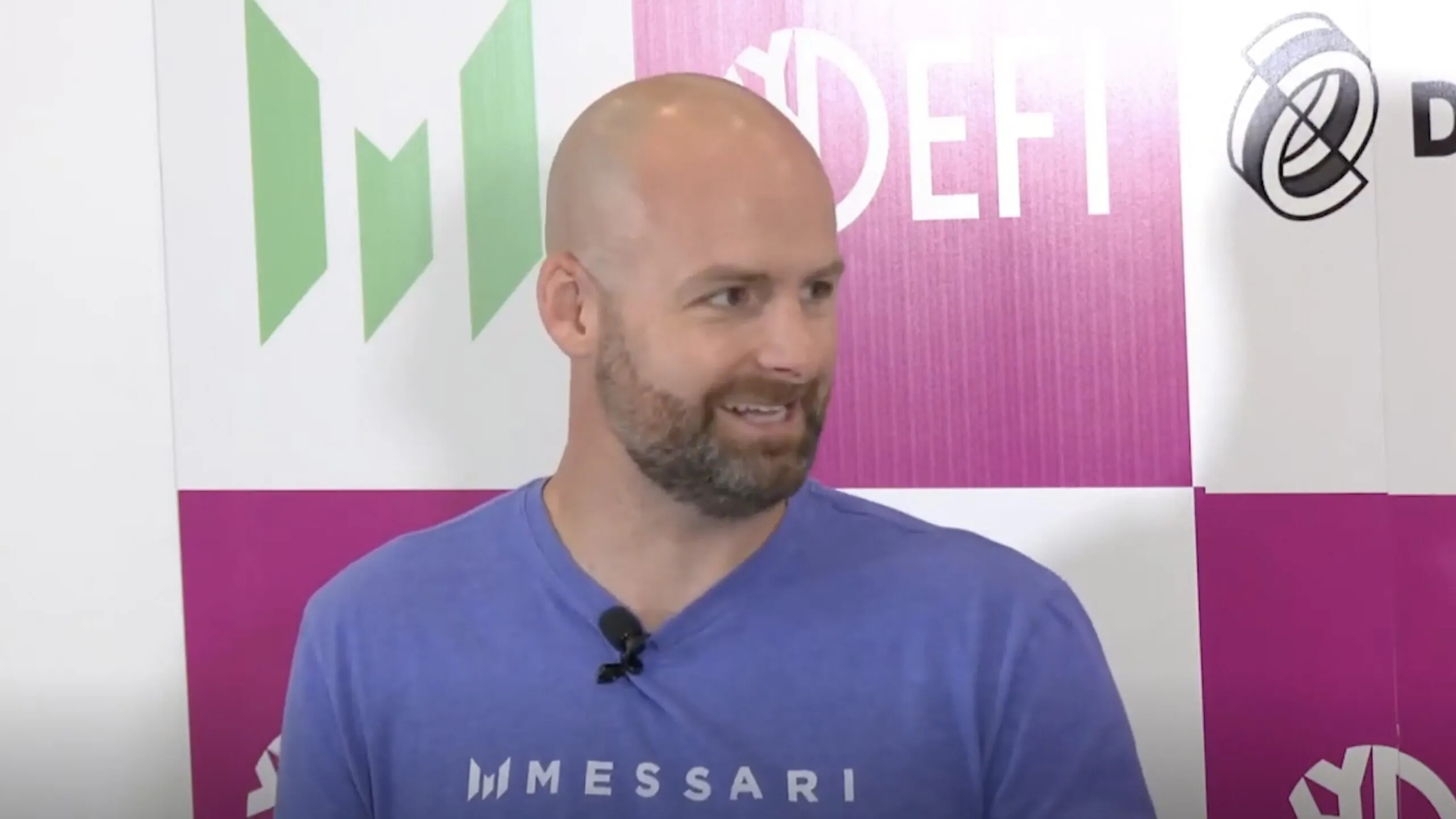 Ryan Selkis at the Messari Mainnet 2022 conference.
