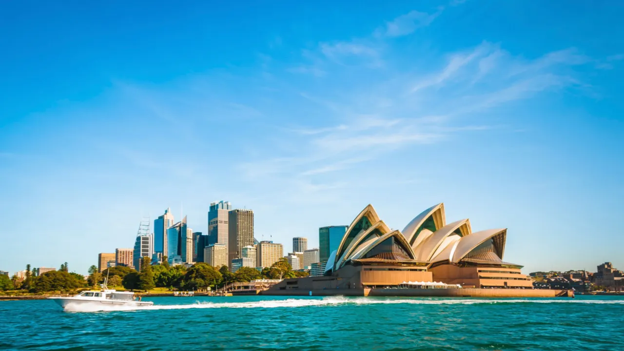 The Sydney Opera House in Australia. Image: Shutterstock.
