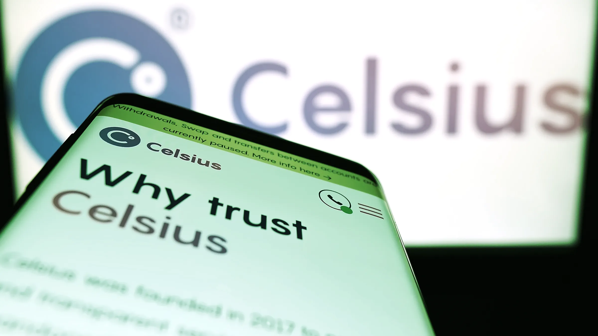 Celsius is a cryptocurrency lending company. Image: Shutterstock