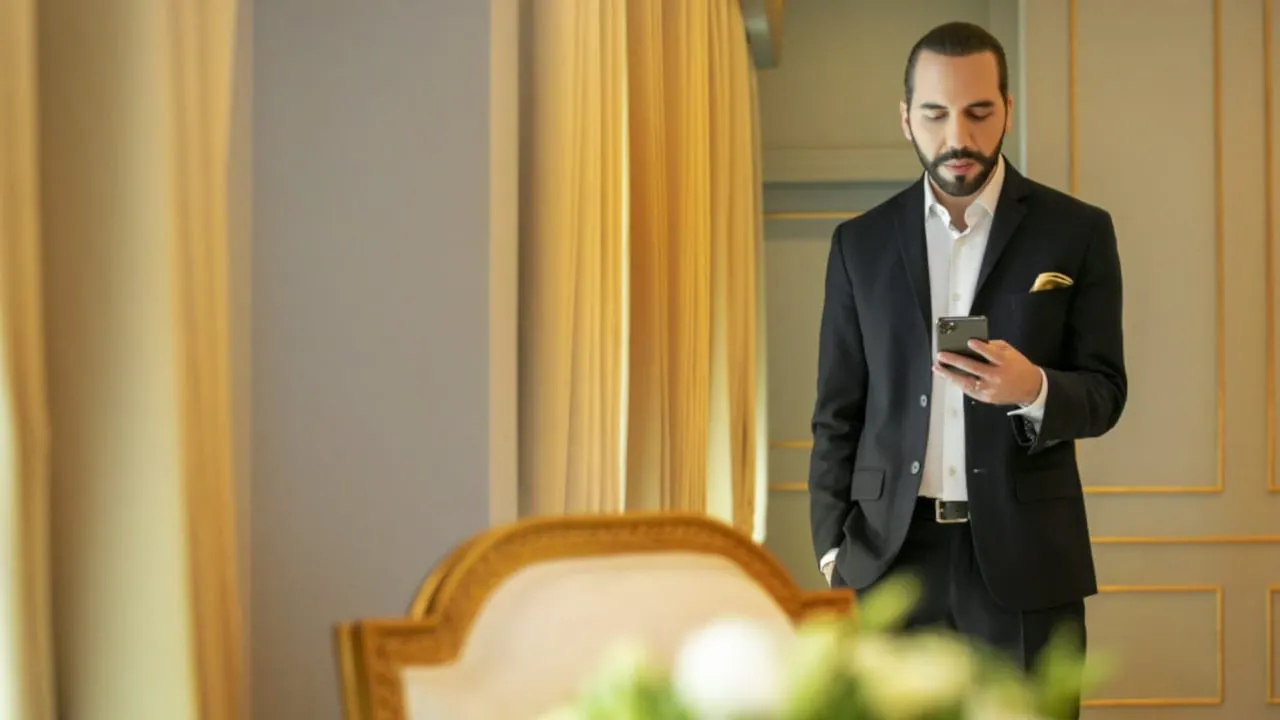 El Salvador's president, Nayib Bukele. Credit: Presidencia de la República de El Salvador.