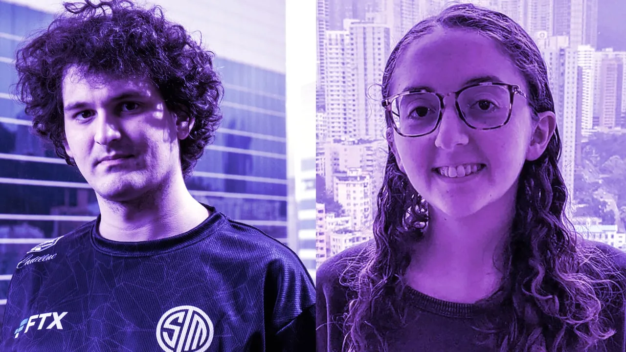 Sam Bankman-Fried and Caroline Ellison. Images: FTX and Alameda Research