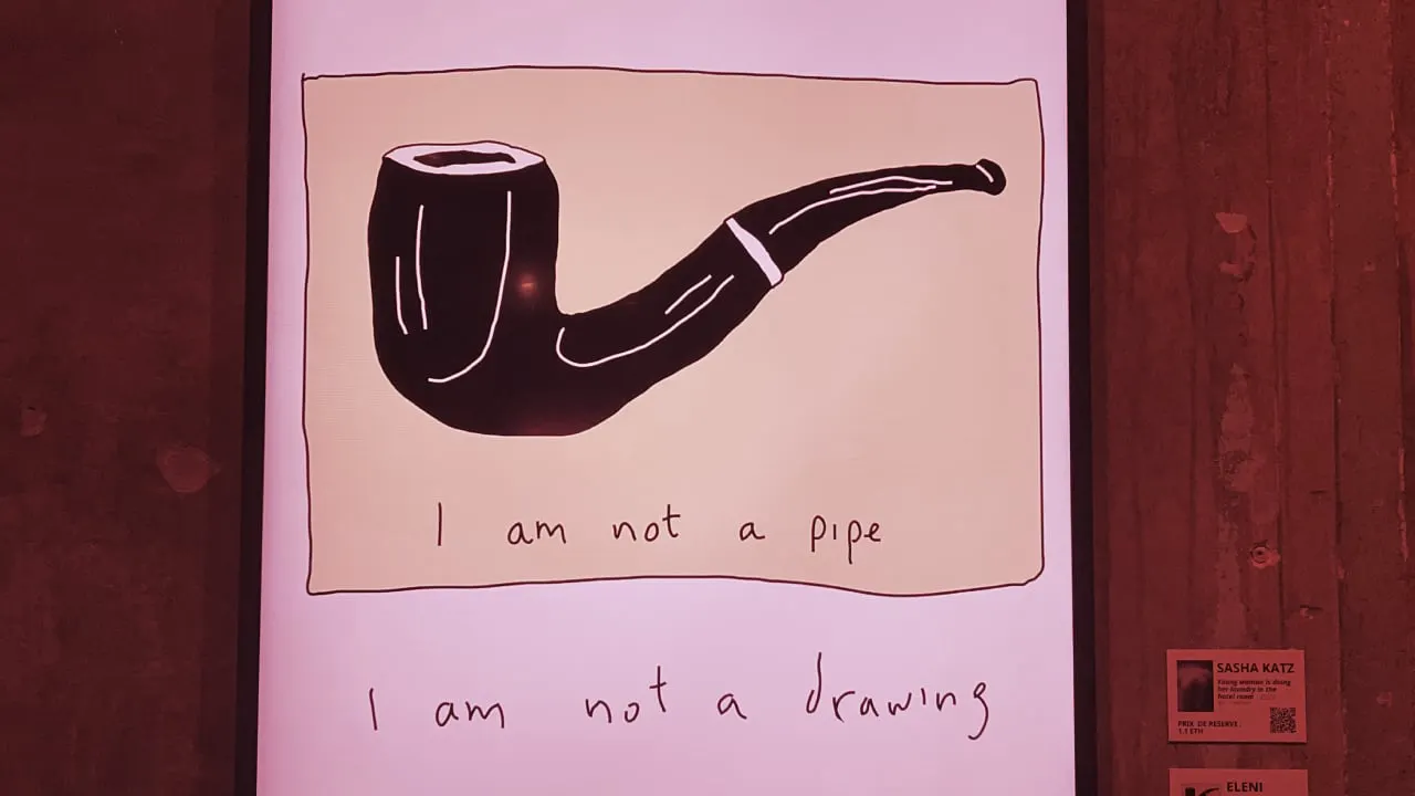 An artwork by Eleni Tomadaki. Source: Mattis Meichler/Decrypt.