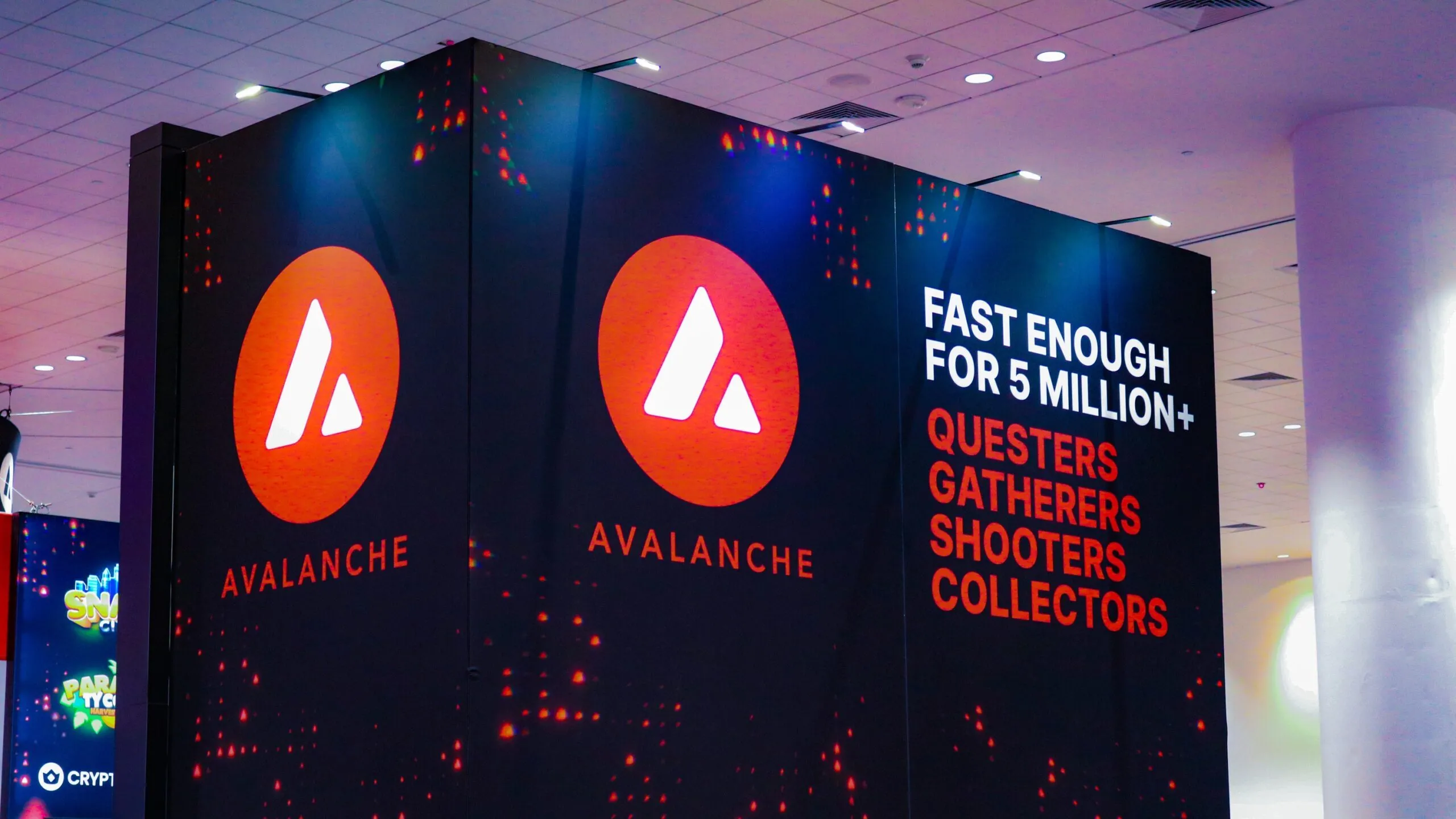 Avalanche at the Game Developers' Conference. Image: Victoria Ringer / Decrypt.