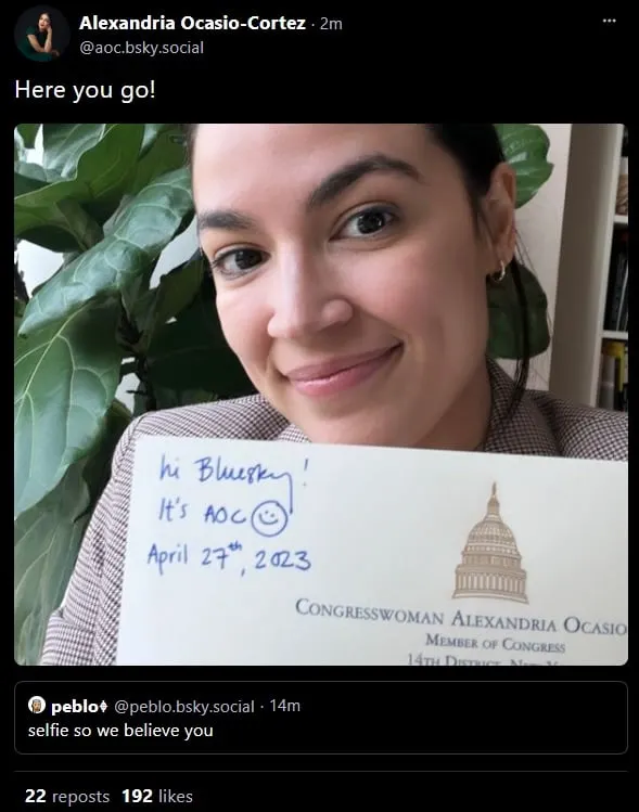 Alexandra Ocasio-Cortez