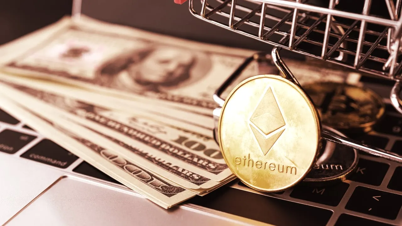 Ethereum is the second-largest cryptocurrency by market cap. Image: Shutterstock