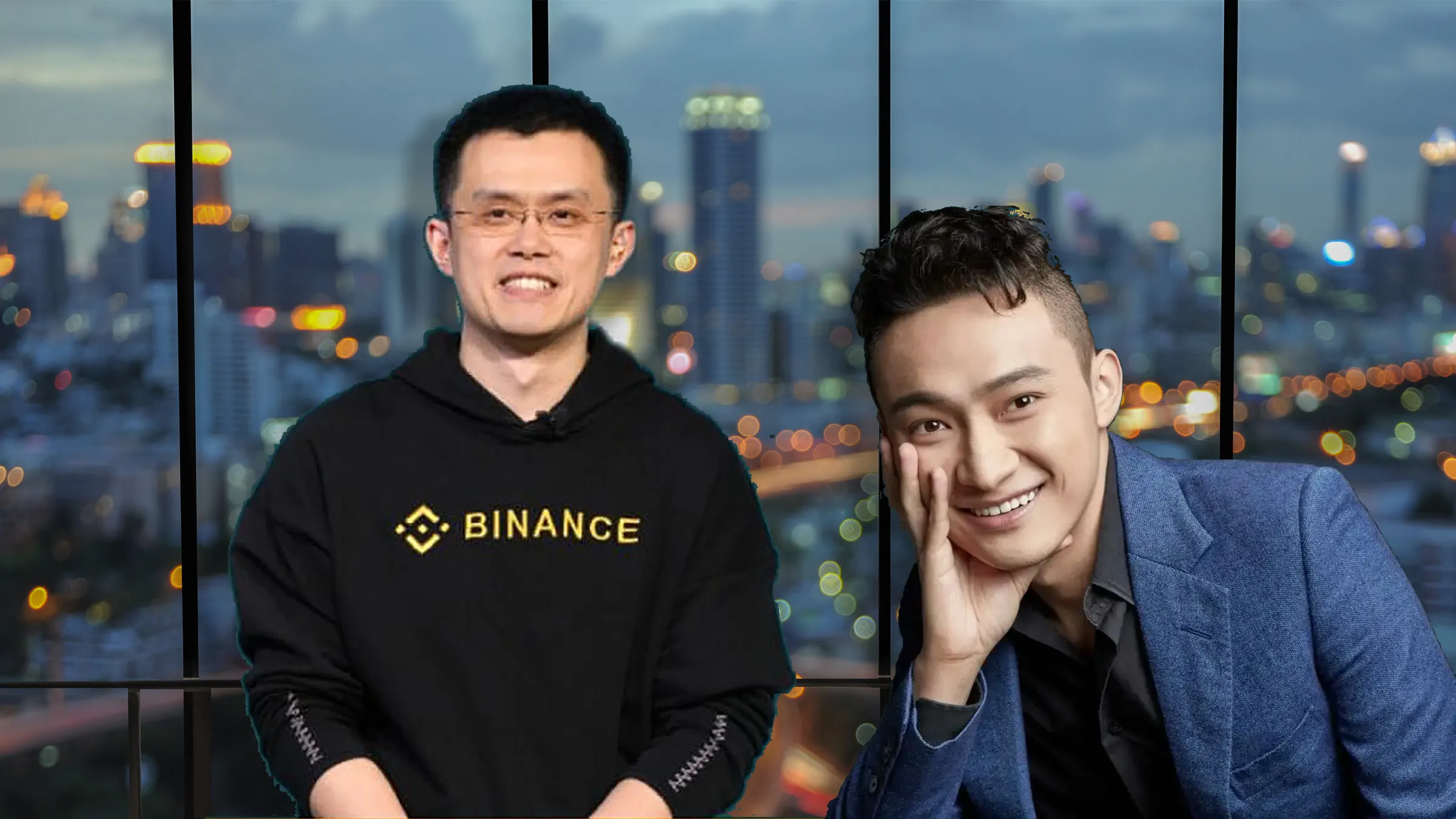 Images: Binance & Tron Foundation