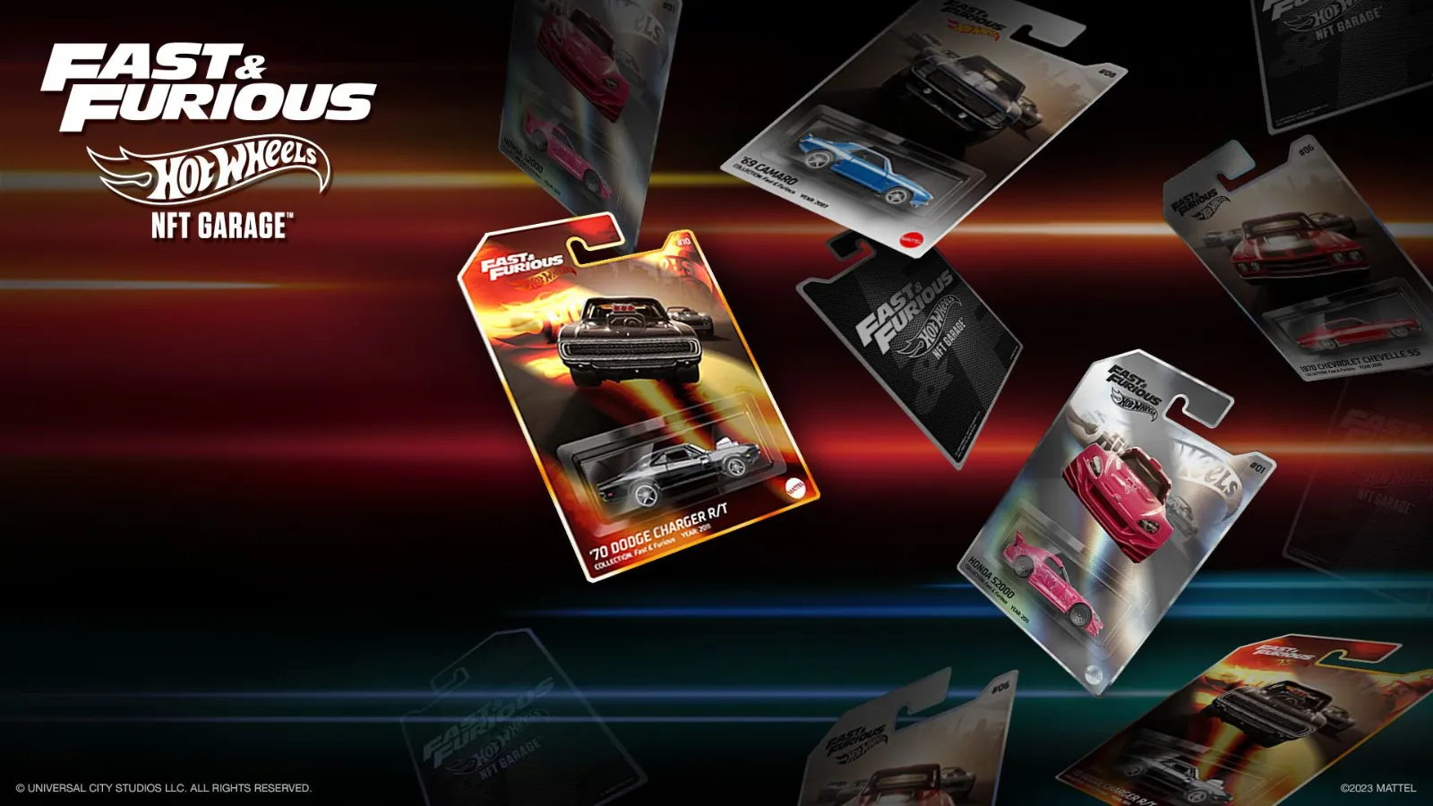 Fast & Furious Hot Wheels NFT Garage