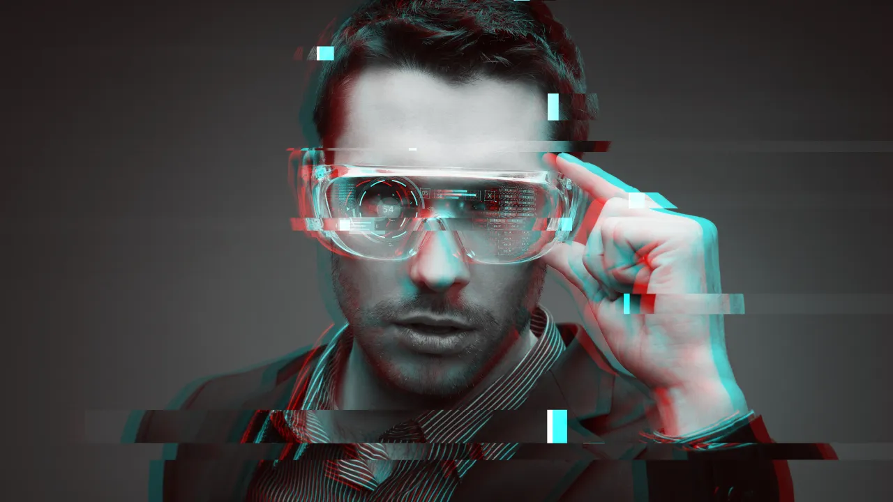 Augmented reality glasses. Image: Shutterstock