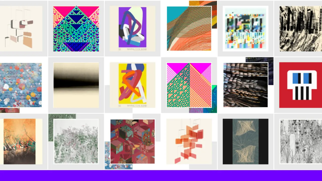 fxhash is a popular generative art platform on Tezos. Image: fxhash.