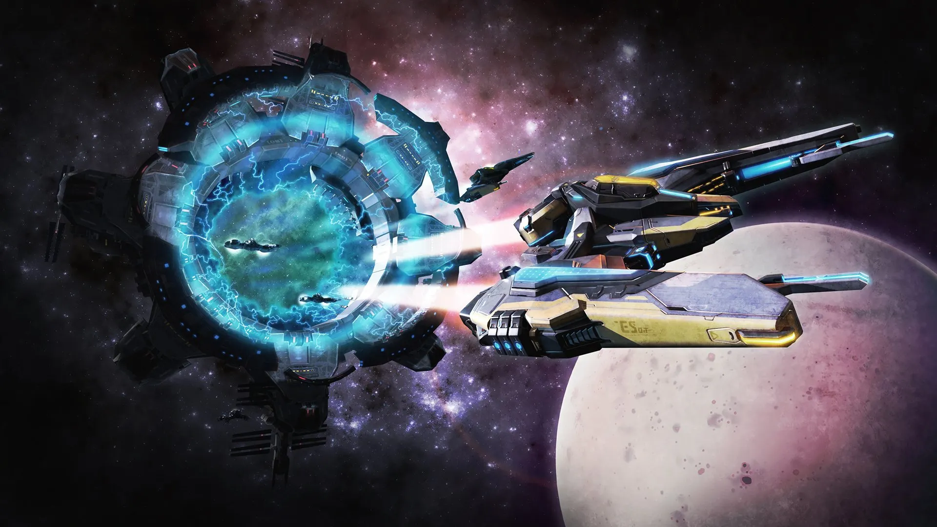 A screenshot from Galaxy Commanders. Image: MagmaByte