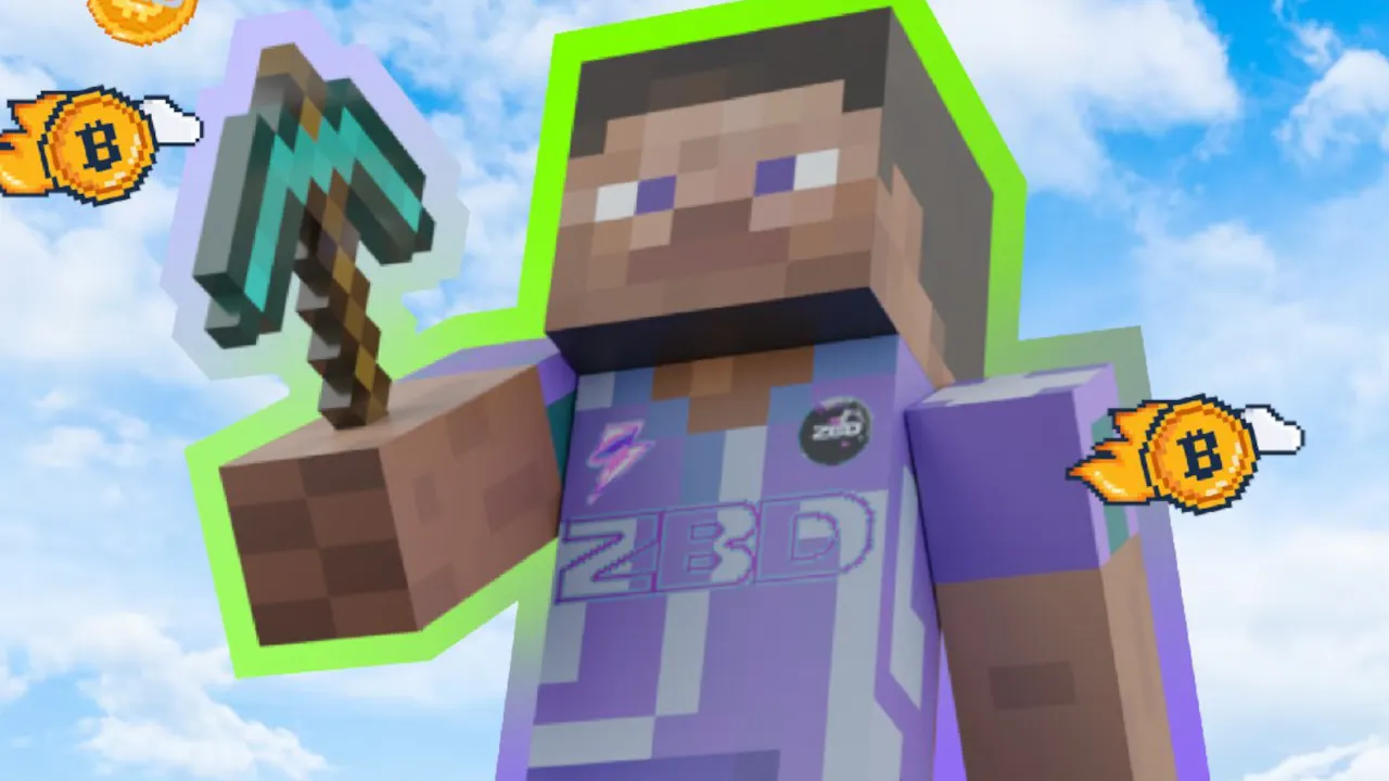 Gamers can now earn Bitcoin rewards on Minecraft via Zebedee