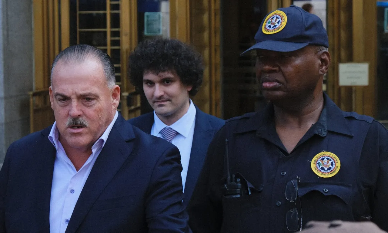 FTX founder Sam Bankman-Fried outside Manhattan federal court. Photo: Decrypt/André Beganski