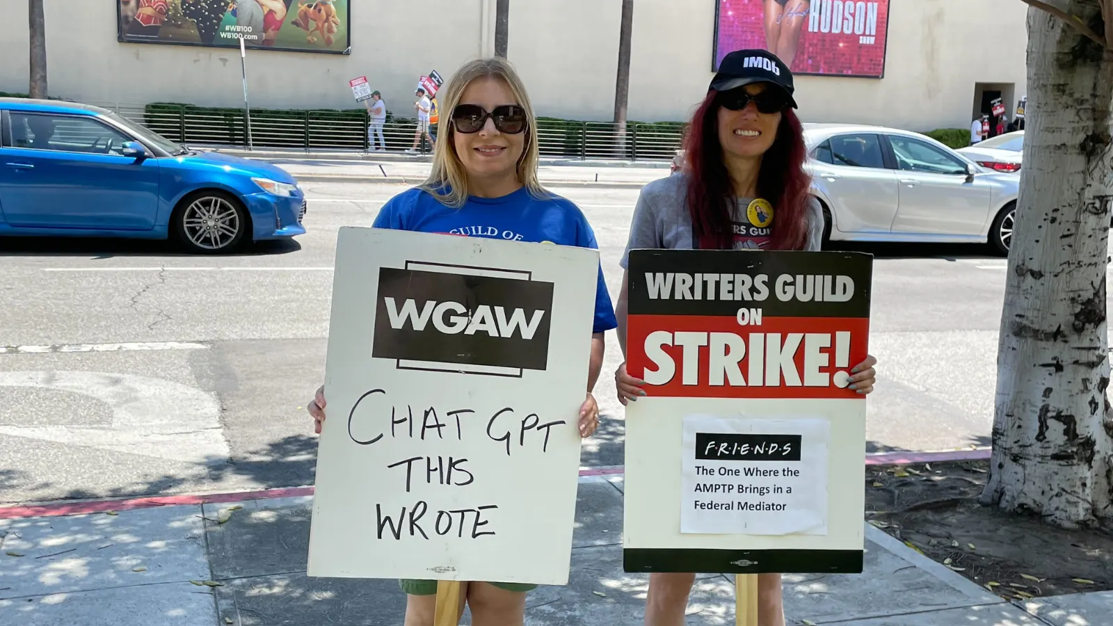 Writers Strike Diary: TV Creator Puts ChatGPT to a Picket Sign