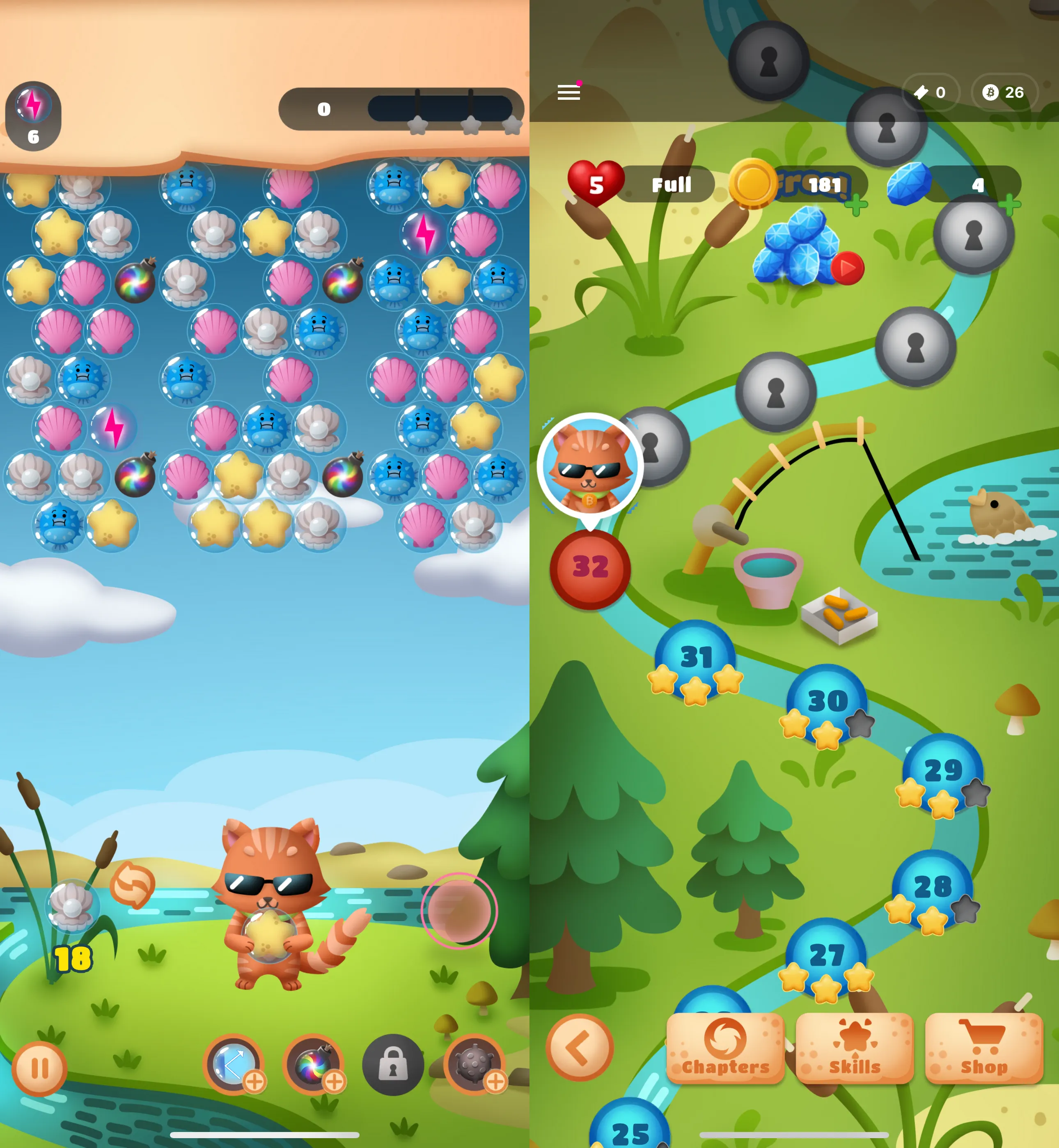 Bubble Shooter Arena - Skillz, mobile games for iOS and Android