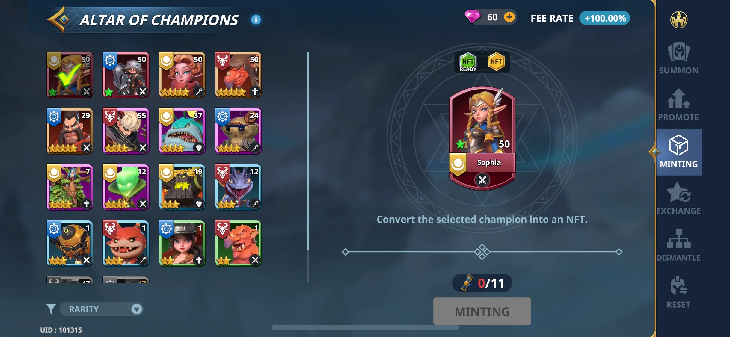 Arena of Champions TCG Guide