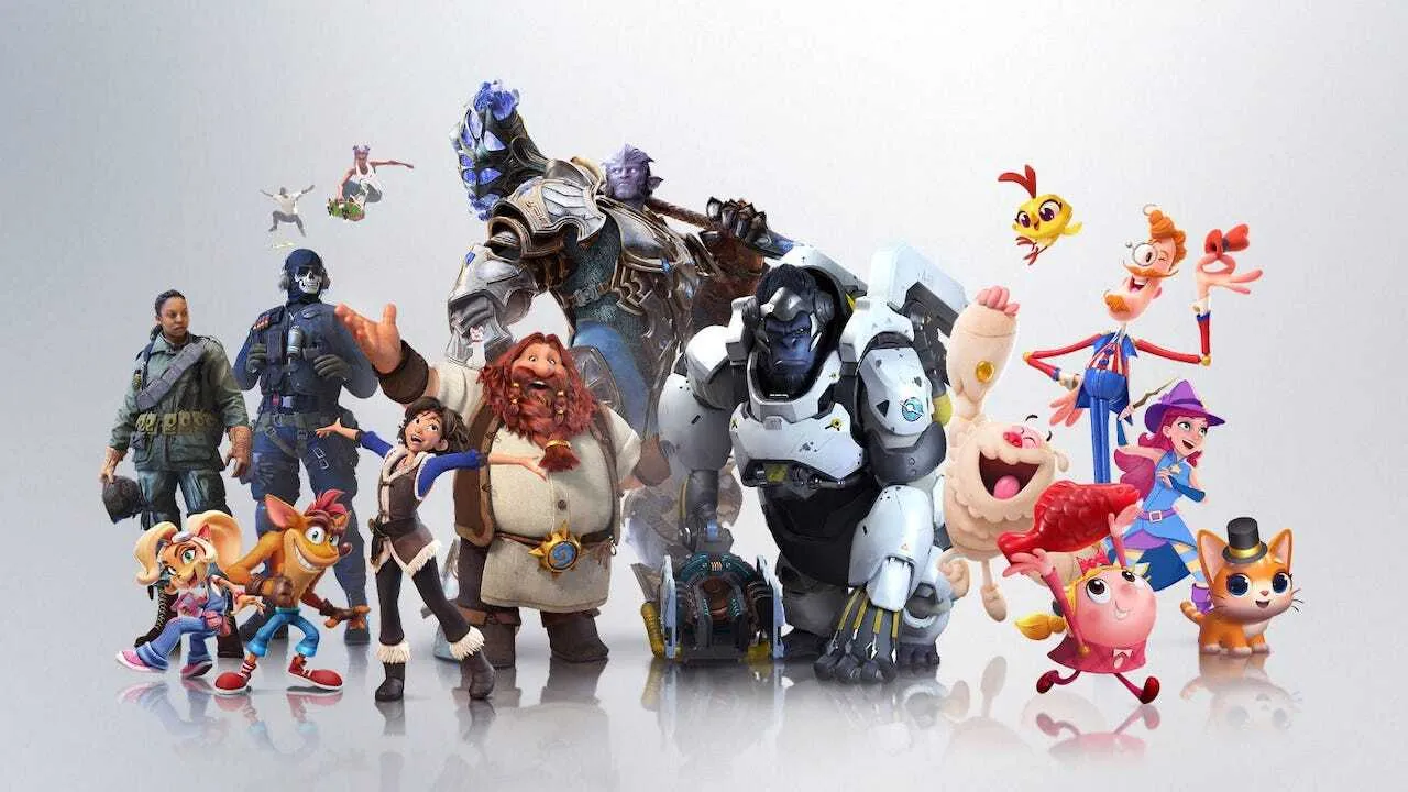 Characters from Activision, Blizzard, and King IP. Image: Activision Blizzard