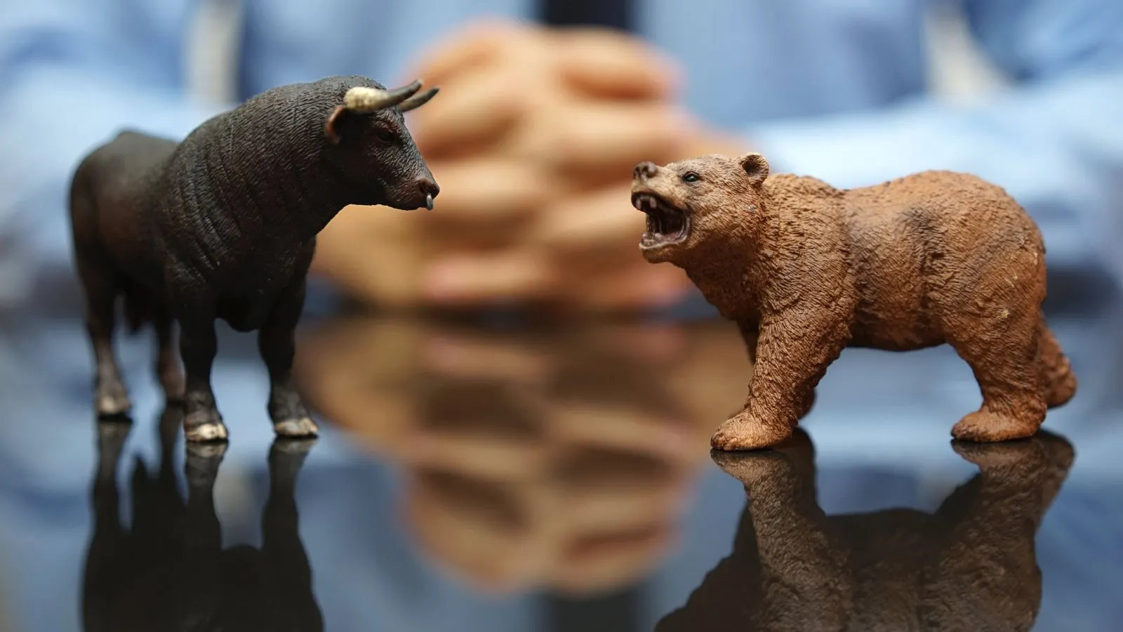 Bitcoin bulls and bears. Image: Shutterstock