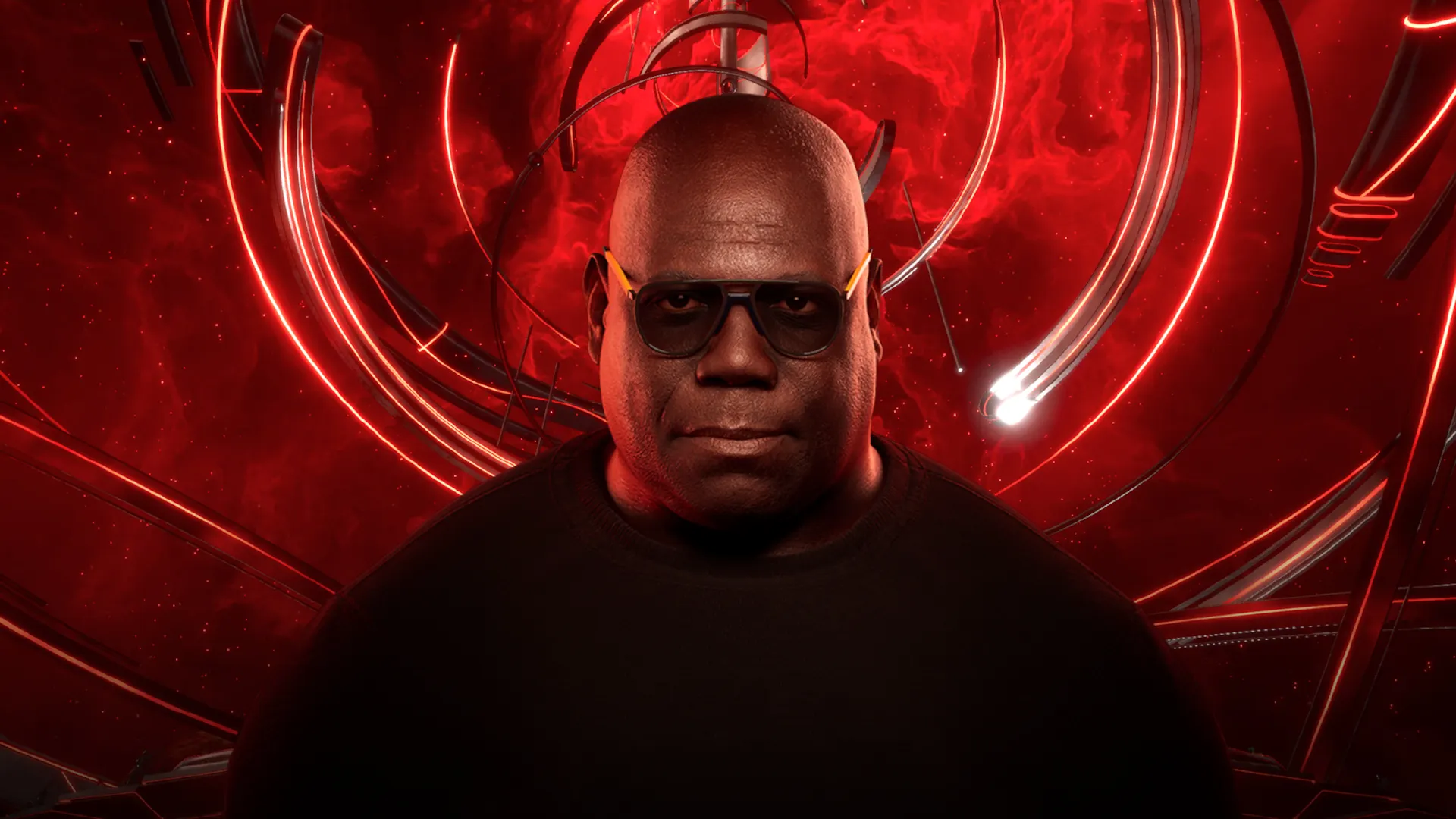 Carl Cox's metaverse avatar looks just like the real deal. Image: Sensorium