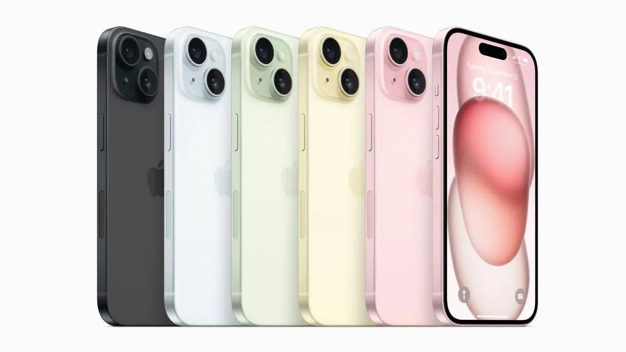 Apple iPhone 15. Image: Apple