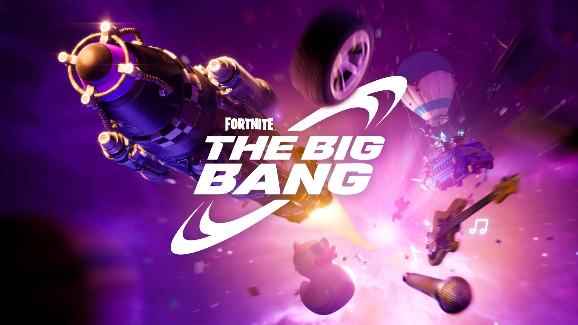 Fortnite's Big Bang event is coming. Image: Epic Games