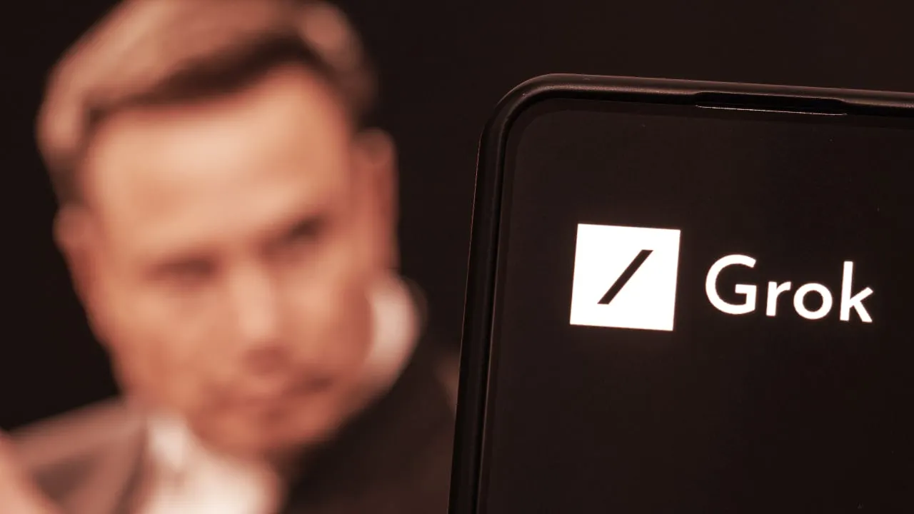 Grok is a meme coin that borrows the same name as Elon Musk's AI chatbot. Image: Shutterstock