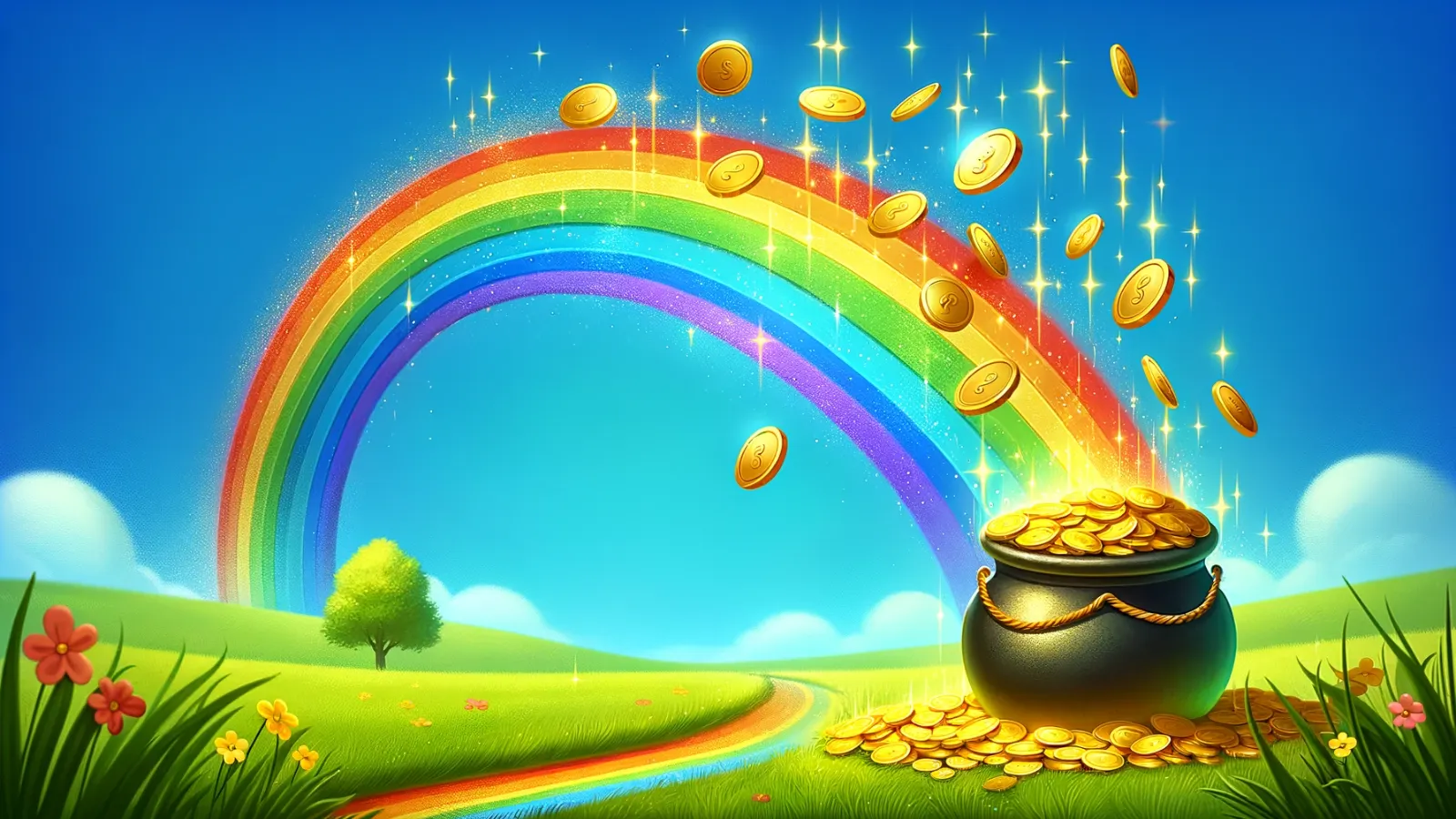 Rainbow program code and HD wallpaper