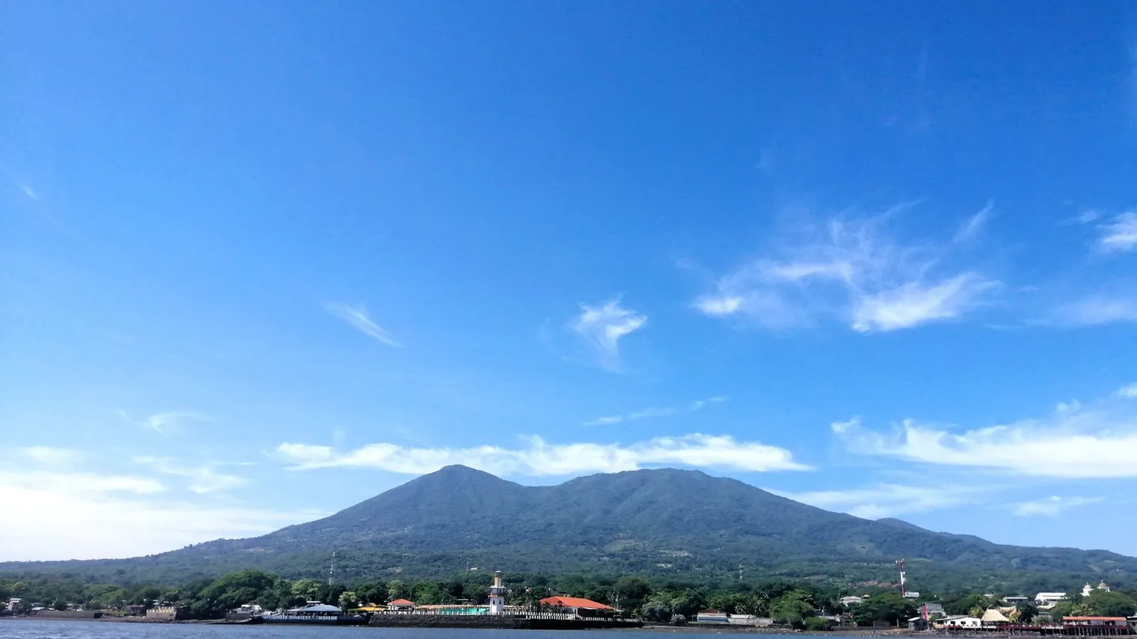 Volcán Conchagua en El Salvador