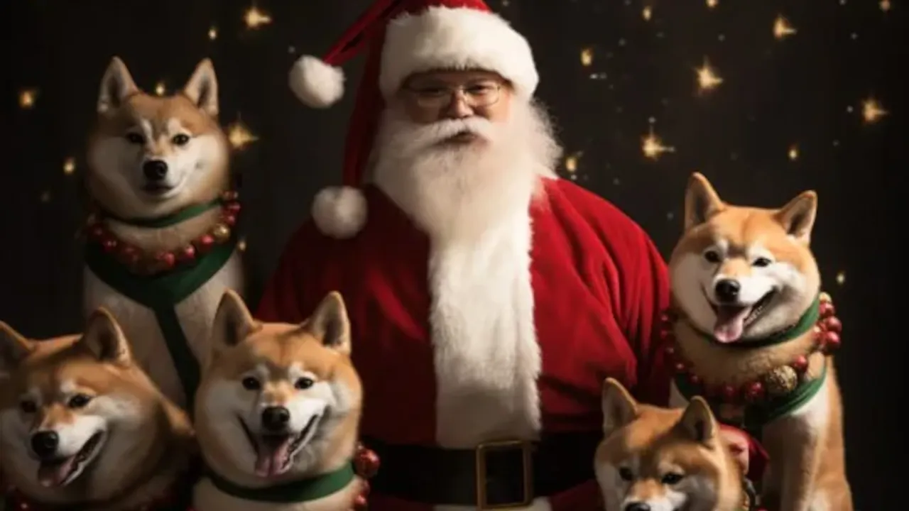 Santa and his other little helpers. Image: BONK