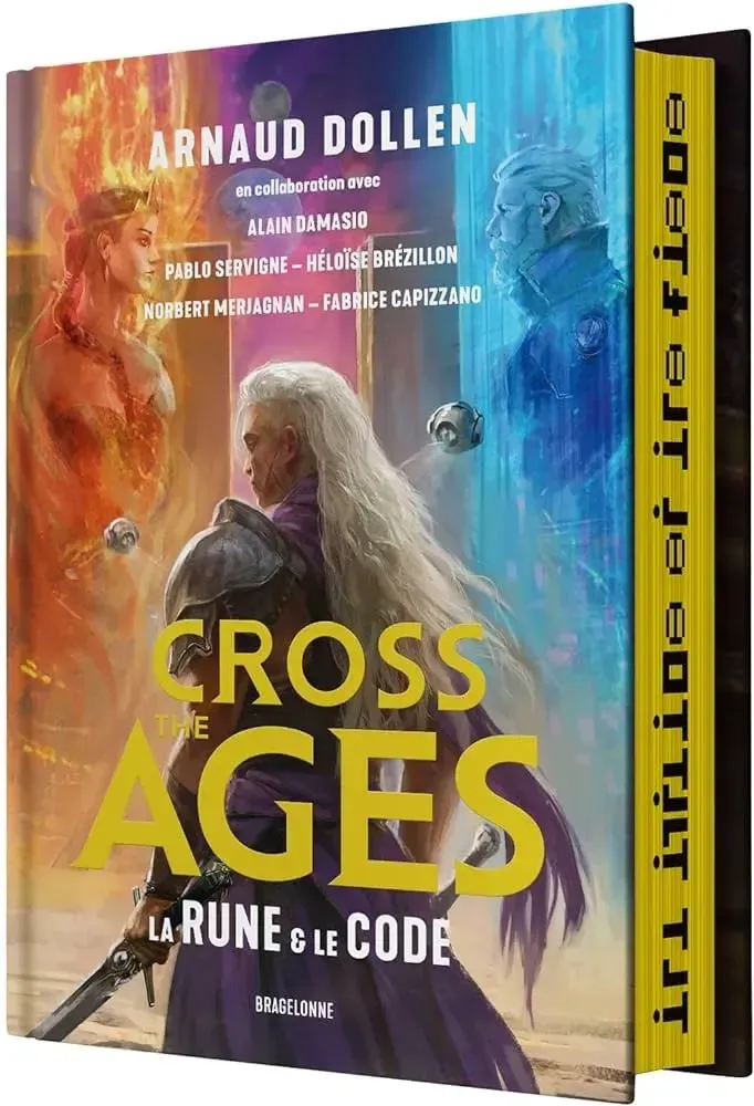 Retrouvé Sami Chlagou, CEO et fondateur de Cross The Ages, dans le NFT Morning à l'occasion de la sortie de leur premier livre en librairie intitulé “La Rune et le Code”.