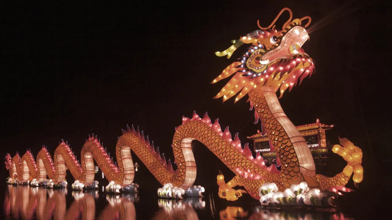 It's the year of the dragon. Image: Shutterstock