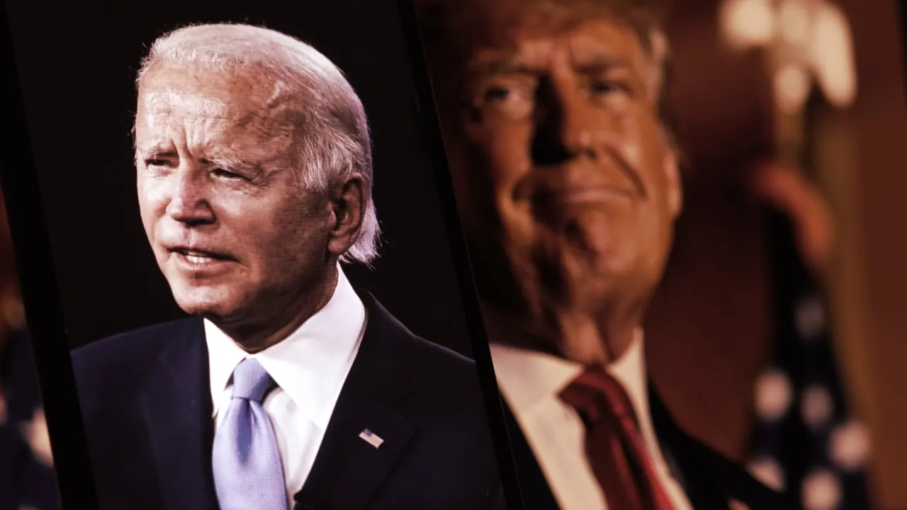 President Joe Biden and former President Donald Trump. Image: Shutterstock