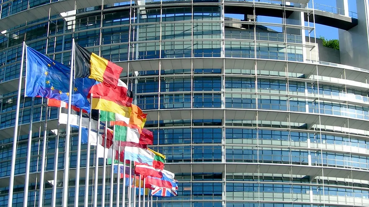 The European Parliament building, in Strasbourg, France. Image: 3000ad/Shutterstock