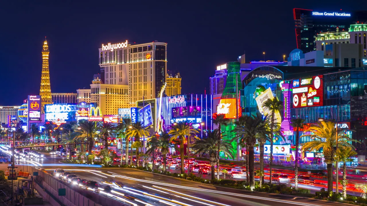 Las Vegas, on the blockchain. Image: Shutterstock